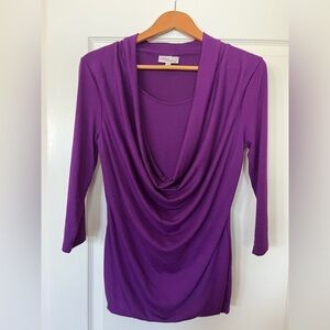 Allison Brittney purple top